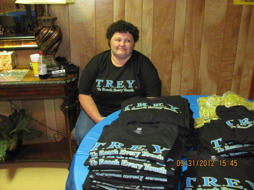 TREY's cousin-in-law Donna Sutton